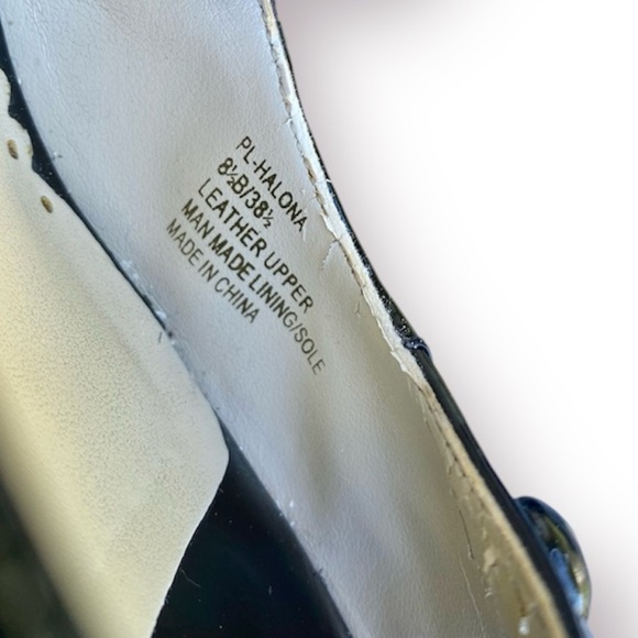 BCBG Paris Patent Sling Back Heels Size 8.5 - Picture 8 of 10